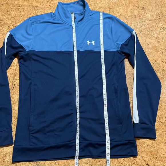 Under Armour Men’s Sportstyle Pique Track Jacket Sz L - Picture 10 of 11
